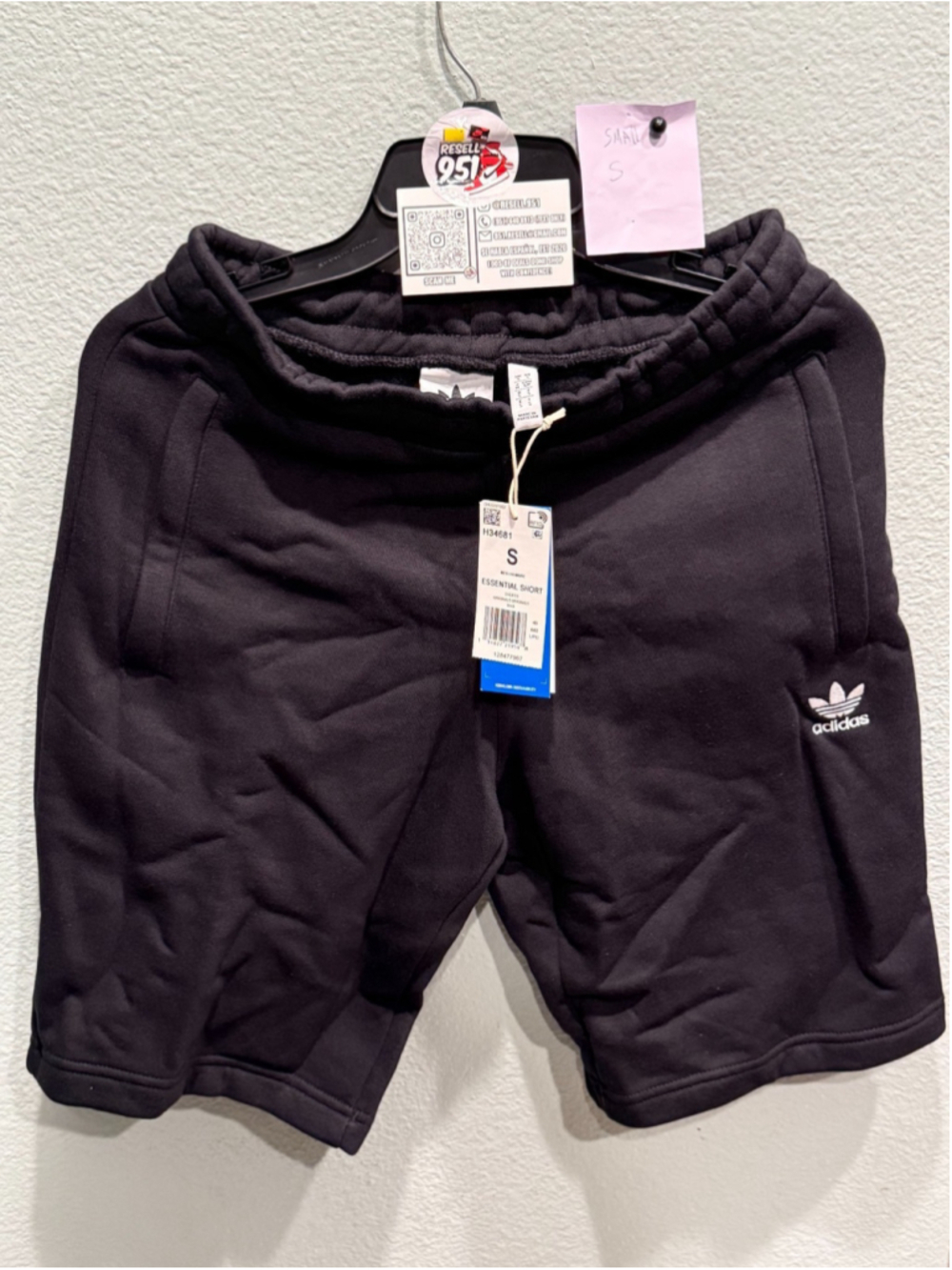 Adidas Originals Superstar Shorts H34681 Small Size Black